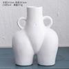 Human Body Shaped Creative Ceramic Docking Vase, Dried Flower Arrangement, Simple Modern Art, Home Decoration, Office Vase