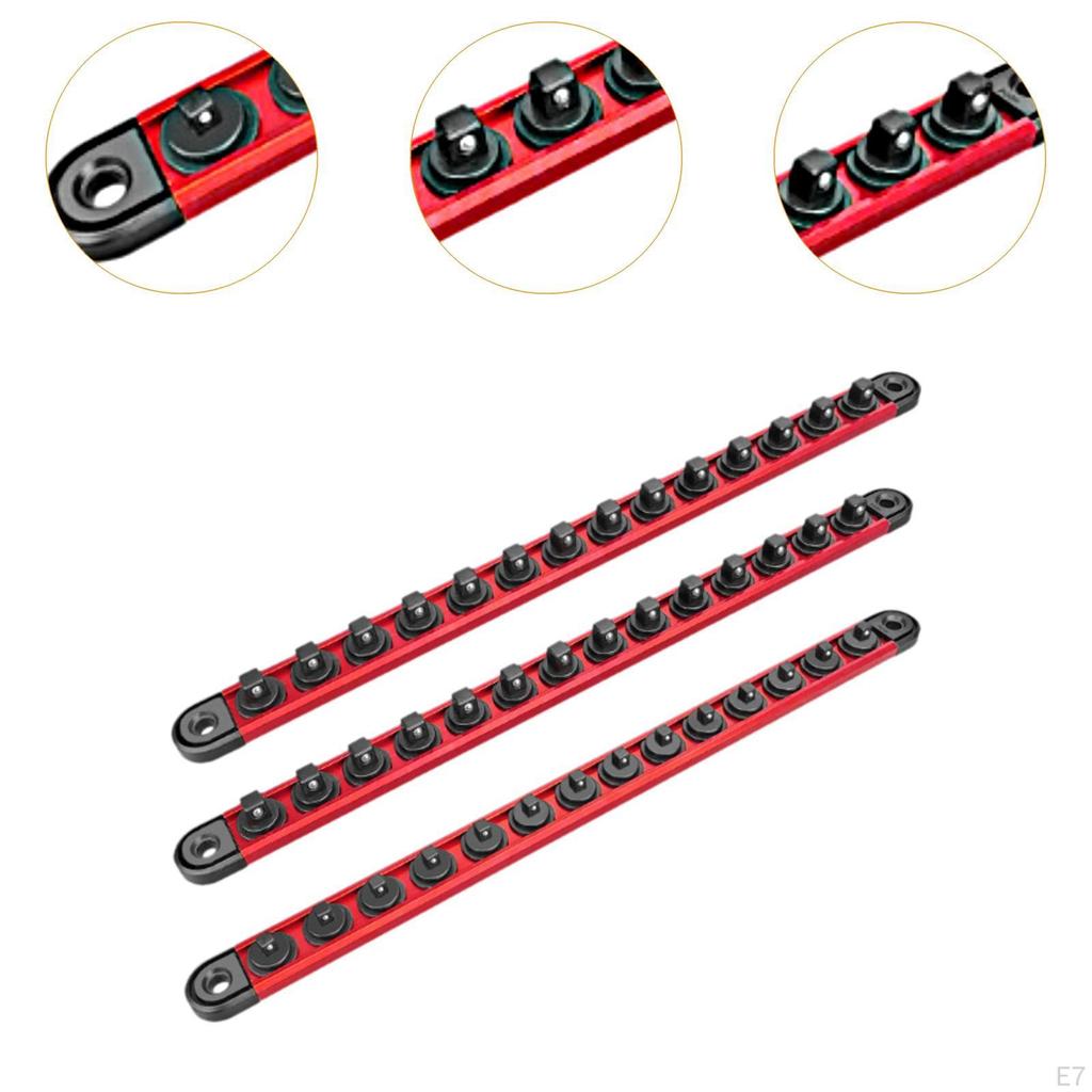 Sockets Organizer Premium Quality for Toolboxes, Tools Sturdy Heavy Duty Rack