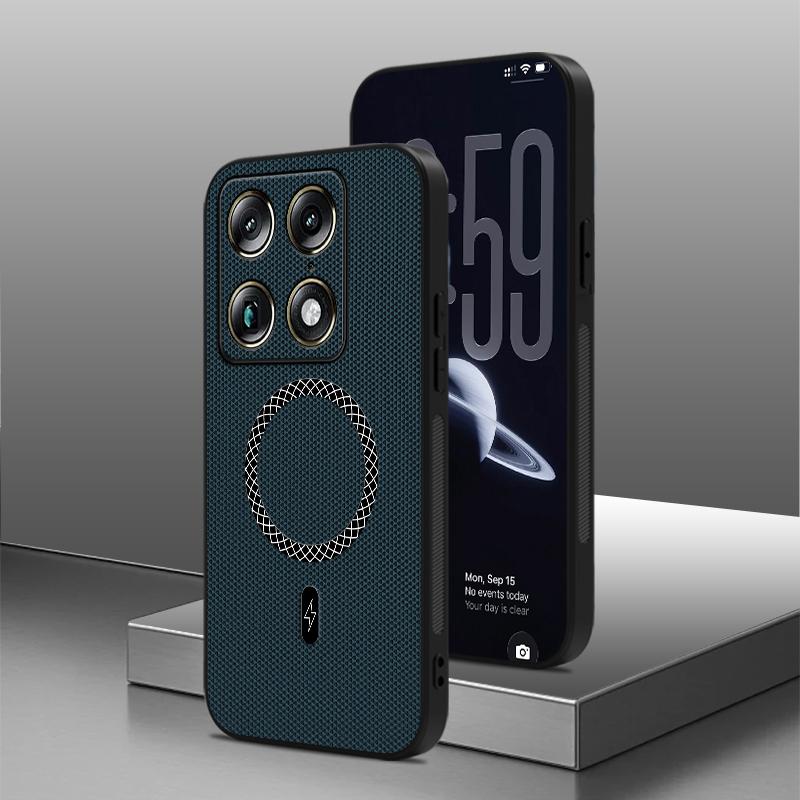 3D Touch Compatible Luxury Leathe Case for Motor Signature 5G Edge 70 Ultra 60 Fusion + X70 Air Pro for Magsafe Shockproof Cover
