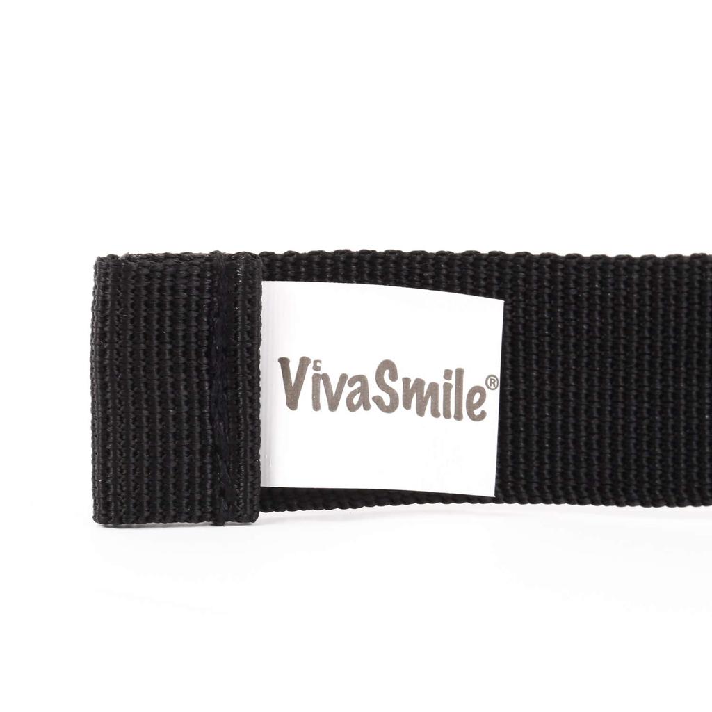 VivaSmile Work Belts 2-Pack One-Touch (Black, 25mm)