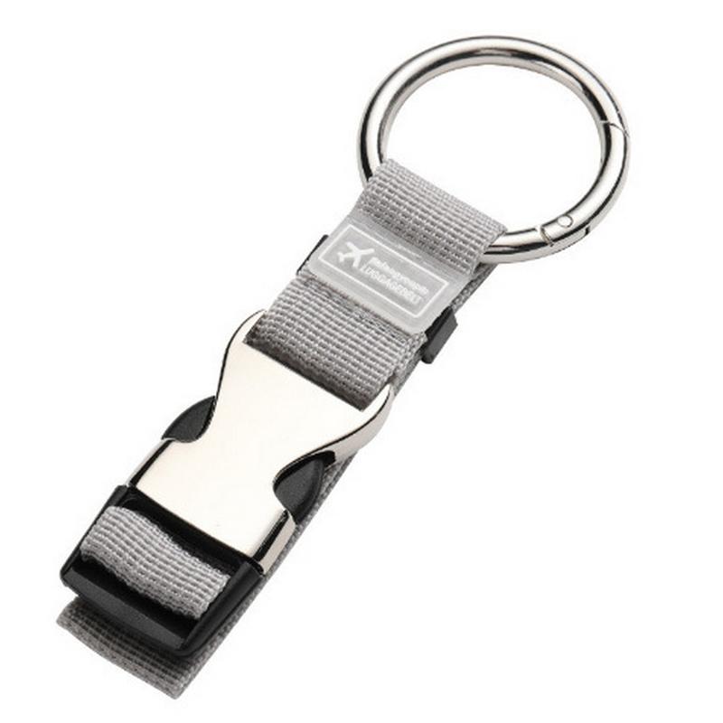 

1 шт. багажные ремни для чемоданов металлический пружинный зажим нейлоновые регулируемые ремни для чемоданов багажный ремень для ручной клади ремень с крючком серый