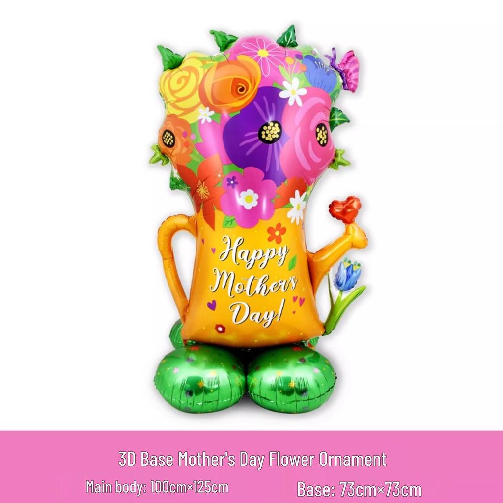 Large Standing Aluminum Foil Balloon for Mother's/Father's Day Decoration