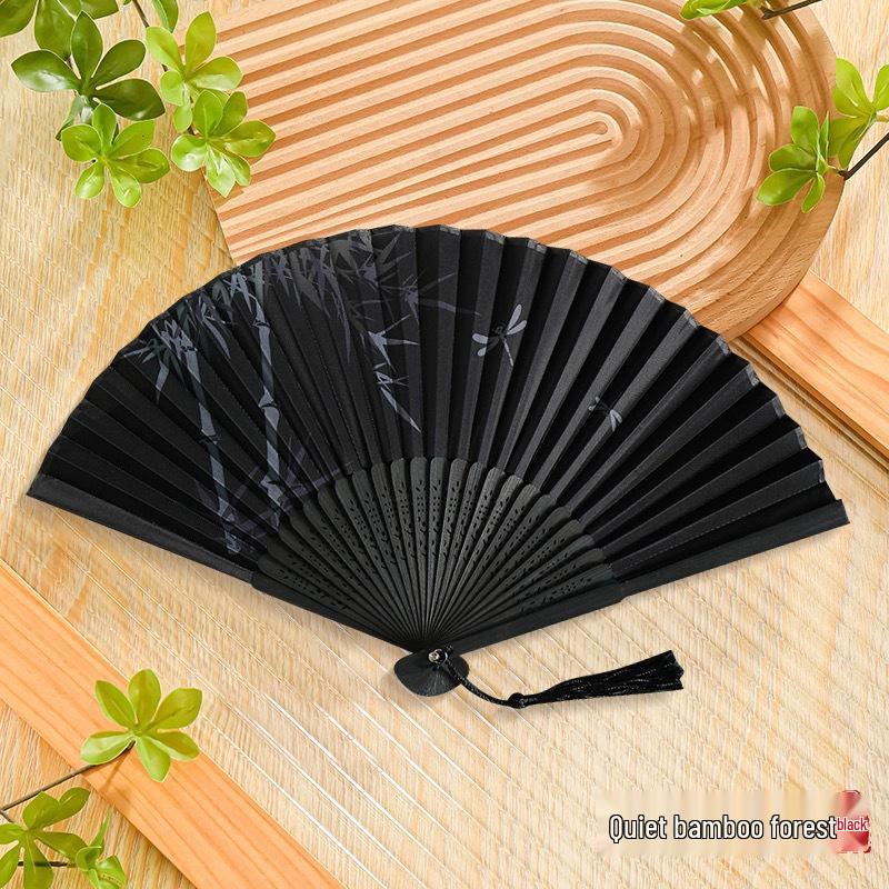 Free Shipping: Summer-Ready Durable Chinese-Style Folding Fan for Newcomers