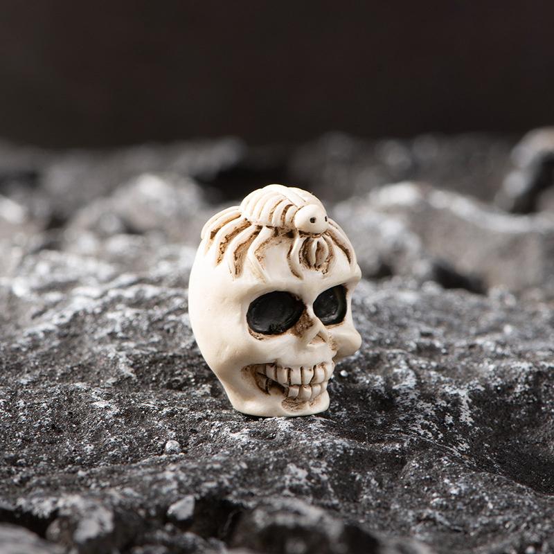 Micro Landscape Halloween Decoration Accessories Mummy Skull Wizard Face-free Monster Pumpkin Resin Small Ornaments