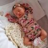 48CM Afgewerkte Reborn Babypop Rosalie Meisje 3D Huid Zichtbare Aders Levensgetrouw Vinyl Pasgeborene Met Poppenaccessoires Speelgoed Leeftijd 3+