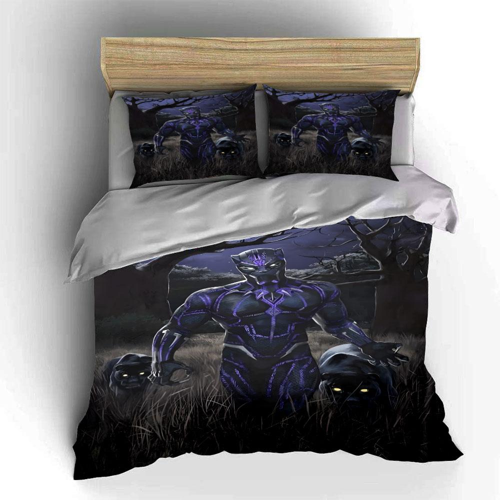 "Night jungle guardians emerge." Bedding sets Duvet covers Pillowcases(1* Duvet Cover 2* Pillowcases without duvet insert)