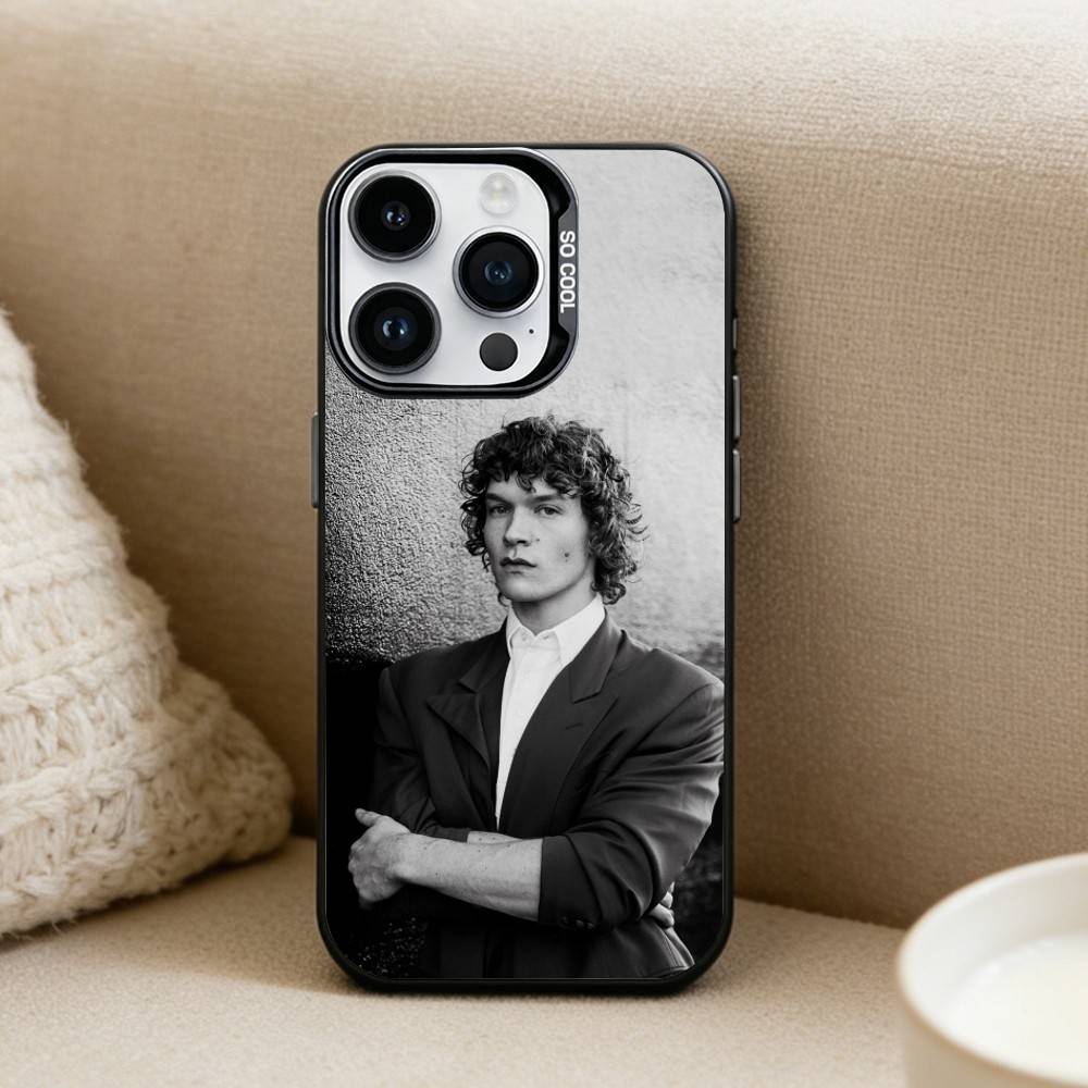 C-Connor S-Storrie Handyhülle Für iPhone17, 16,15,14,13,12 Pro Max Schwarz Candy Matt Stoßfeste Hülle