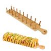1/2 Adet Ahşap Taco Tutucu Standı 8 Taco Burrito Taco Kabuk Tutucu