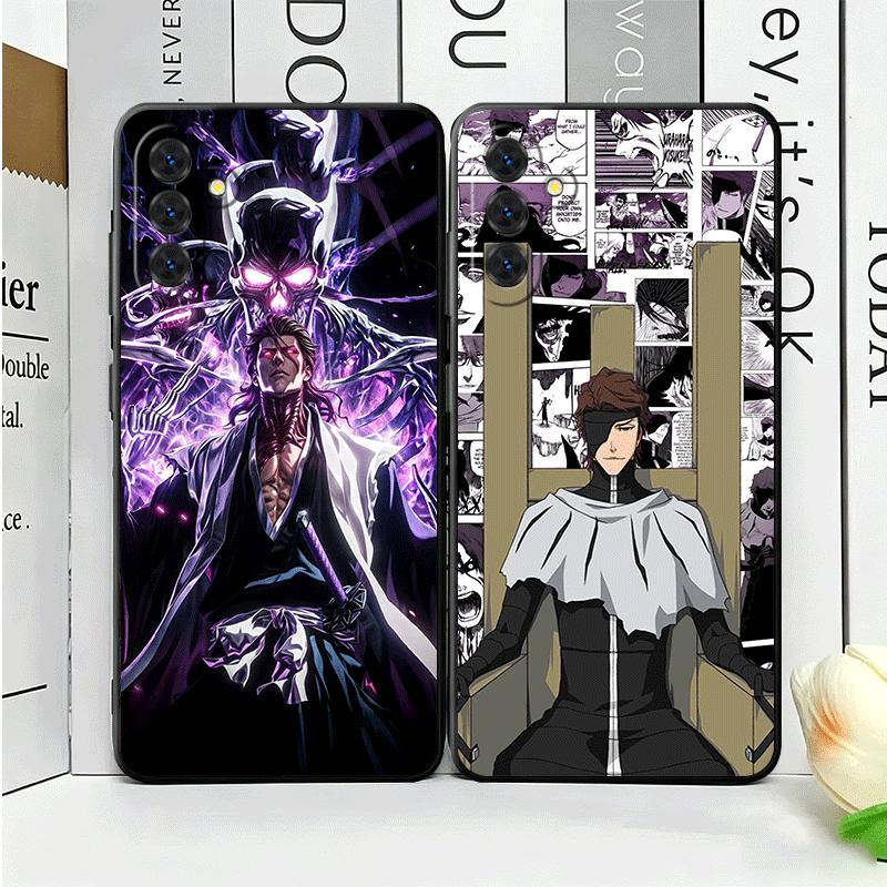 Bleach Aizen Sousuke Soft Phone Case for Samsung A17 A37 A57 A16 A26 A36 A56 A15 A25 A35 A55 A14 A24 A34 A54 A13 A23 A33 A53 A52