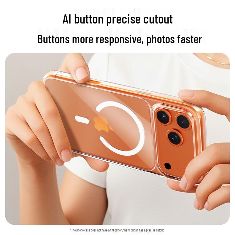 

BIAZE Clear Magnetic Shockproof Case for iPhone 17 Pro