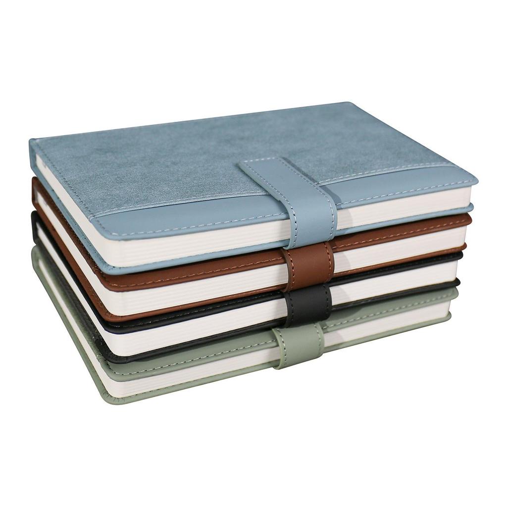 A5 Pocket Snap Closure Customizable Notebook with Logo - Stylish for Students & Office Use