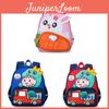 Kids Dinosaur And Bunny School Bag With Lightweight Design And Spinal Support For Toddlers