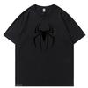 Loose And Comfortable Short Sleeves Unisex Unisex Oversized Clothes Summer New Cotton Unisexs Tshirts Spider Pattern Printed Tees
