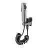 Stainless Steel Toilet Booster Spray Gun with Dual-Valve Flush System