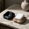 One-piece Headphone Holder 3D Printed Pillow-Shaped Stand, Cute Desk Organizer for Earbuds Study Stand Charging Case, Anti-Slip Stable Display