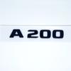 3D Buchstaben A180 A200 A220 A250 A260 A180d A220d 4Matic ABS Emblem für Mercedes Benz A Auto Kofferraum Heck Logo Aufkleber
