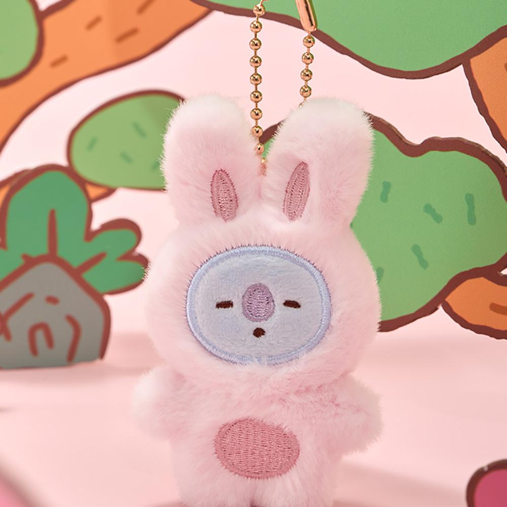BT21 KOYA K-Rabbit Flat Plush Doll Keychain
