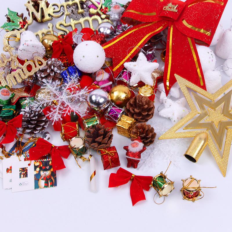 Christmas Tree Ornament Set: Decorations & Accessories Value Pack