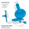 Electric Yarn Winder 10oz Large Capacity Stable Tension Yarn Ball Winder Stepless Speed Crocheting Roller Spinner for Knitting