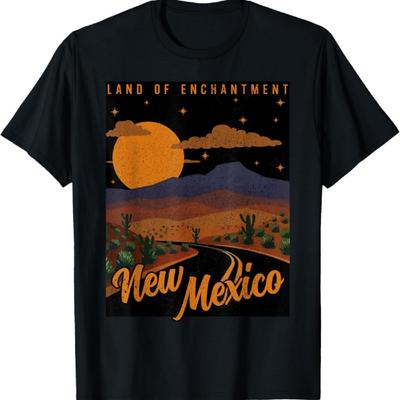 Nouveau-Mexique La Terre d'Enchantement Fierté T-shirt Vintage
