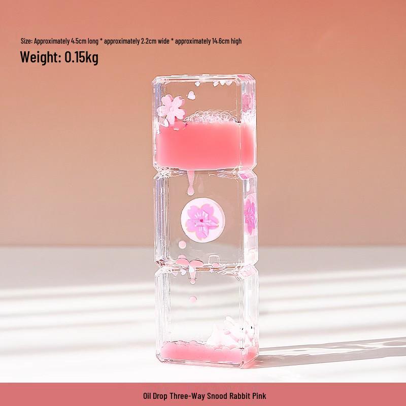 Panda Olejová přesýpací hodina: Kreativní stolní časovač, Uklidňovač stresu, Dárek pro děti pro emocionální klid.