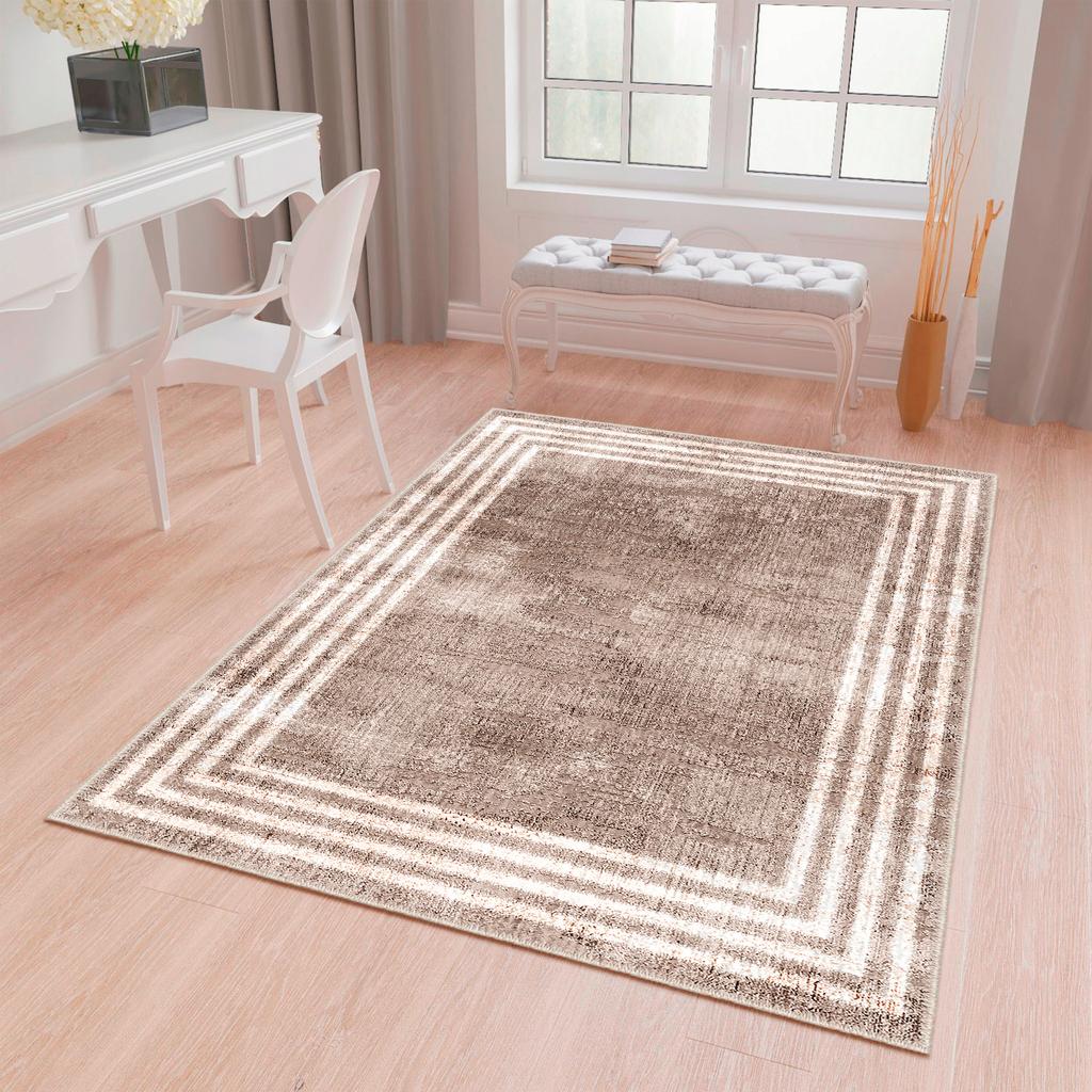 Decorative Area Rugs, Rugs For Living Room, Machine Washable Rug, Non Slip Rug
