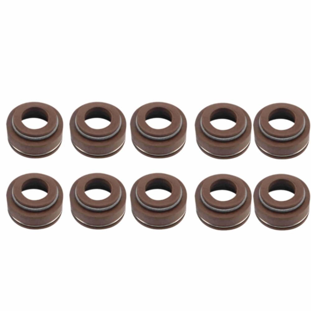 10PCS Rubber Engine Valve Seals Kit for GX390 GX340 GX270 GX240 13HP 11HP 9HP 8HP Engine