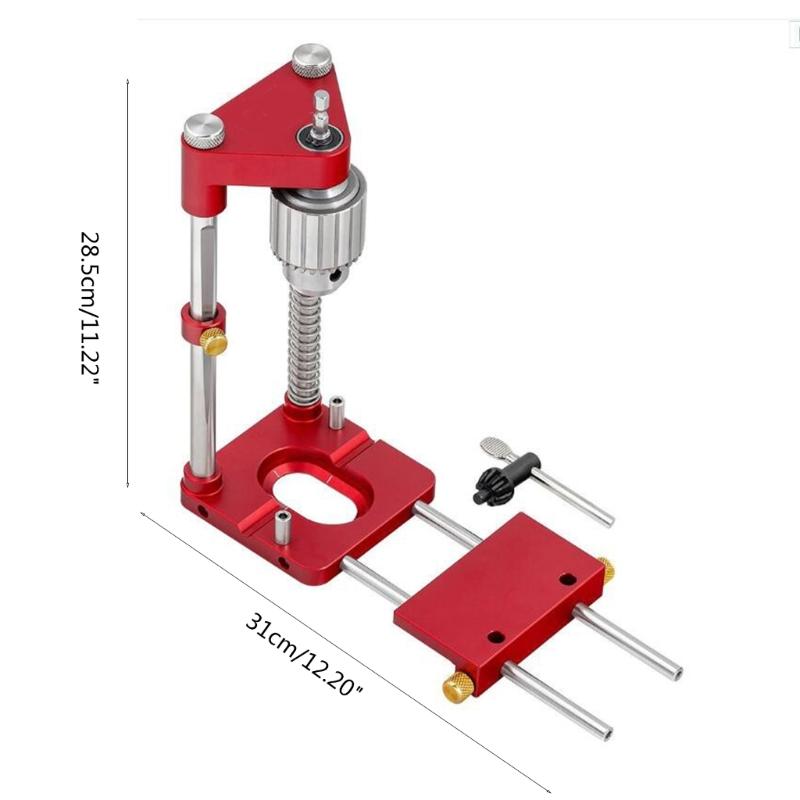 Portable Positioner Drilling Locator  Precision Woodworking Locator DIY Wood Tools Adjustable Punch Locator