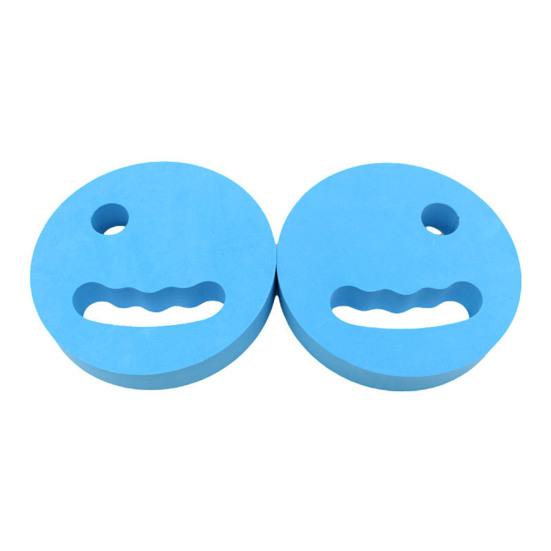 2Pcs Water Exercise Discs EVA Foam Handheld Swim Disc Pool Resistance Water Weights Adults Beginner Swimming Pool Aquatic Exercise Water Aerobic