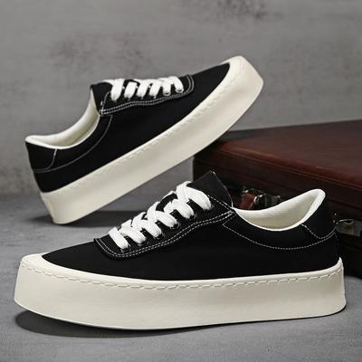 Nuove Sneakers da Uomo in Tela Scarpe Casual da Uomo Comode Scarpe da Skateboard per Esterno Scarpa da Passeggio a Fondo Spesso Zapatillas Hombre