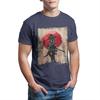 Japanese Art Samurai Vintage Fighter Retro Design T Shirt Men T Shirt Summer anime Cotton T-shirt Tees Streetwear Harajuku