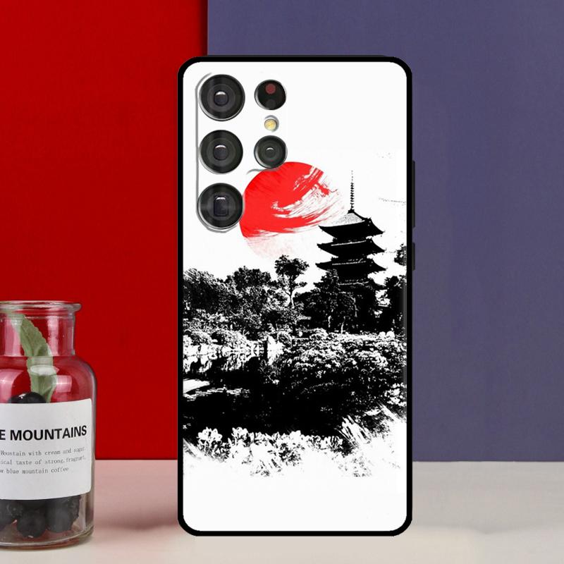 Japanese Temple Kyoto Funda Case For Samsung Galaxy S25 Ultra S9 S10 S20 S21 S22 Plus S23 FE S24 Ultra Phone Cover