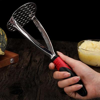 Edelstahl Kartoffelstampfer Zerkleinern Gemüse Obstpresse Zubereiter Gemüse Stampfer Küchenwerkzeug Gadget Küchenzubehör