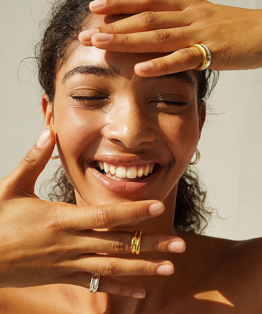 GRASSE MATINEE Double Hoop Ring (B Type)