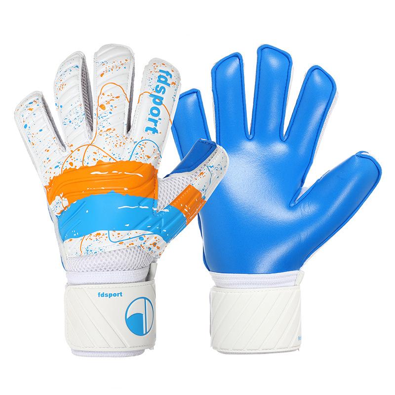 Neue Latex-Fußballtorwarthandschuhe, verdickt, professioneller Schutz, für Erwachsene und Teenager, Torwarthandschuhe