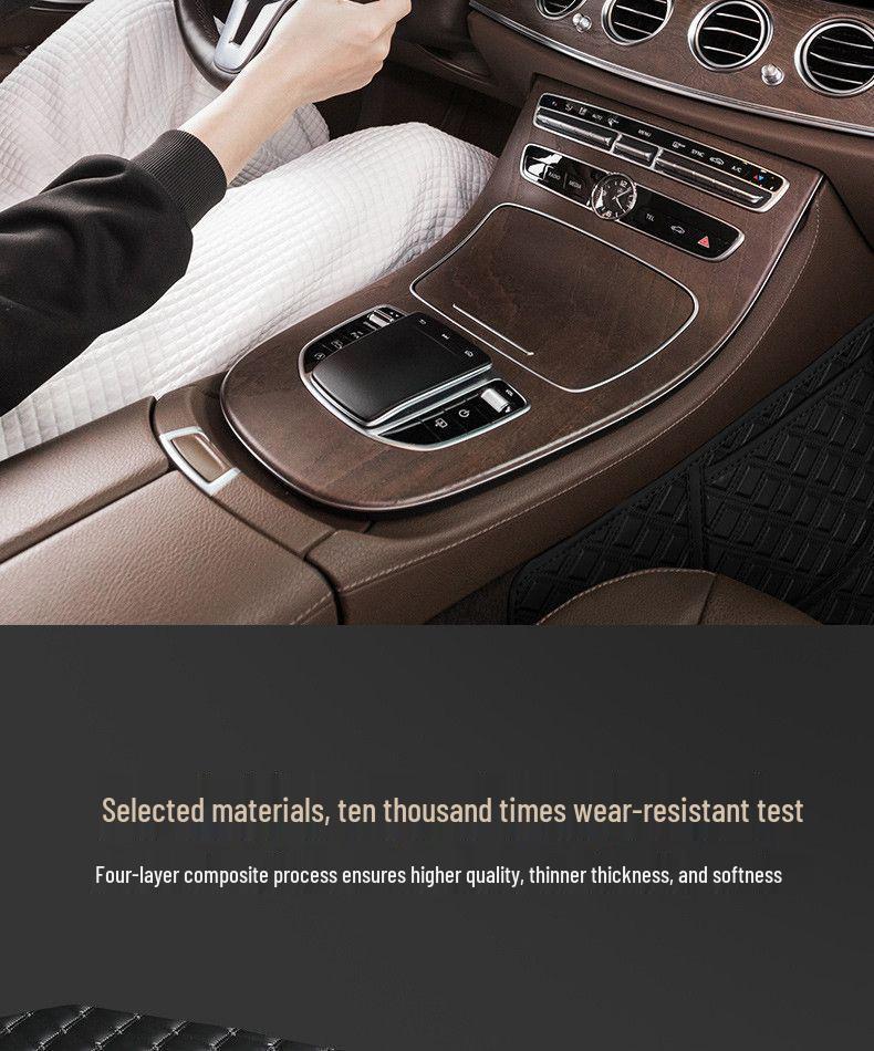 Honda Fit Carpet-Style Floor Mats with Embedded Door Sill Design
