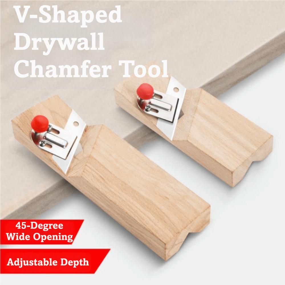 V-shaped Chamfering Planer 45° Wood Plane Polishing Manual Chamfering Tool  Wood Plane Edge