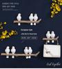 Handcrafted European-Style Small Bird Wall Hook for Keys & Coats