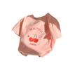 Children's Clothing Children's Short Sleeved T-shirts Men's and Women's Clothing Cartoon Printed Tops Children's Half Sleeves