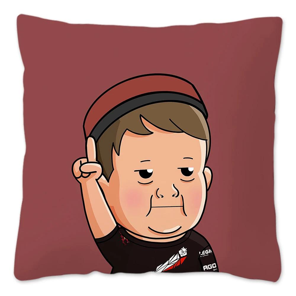 Hasbulla Hasbullah Meme Pillow Case Home Decoration Cushion Cover 45x45cm 40x40cm 50x50cm Throw Pillow Cover Housses De Coussin