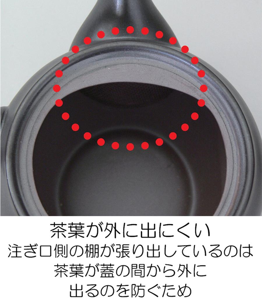 Suzuki Banko Ware Elegant Teapot, Size 2 (Gift Boxed), Jet Black, 0977-5100, 380ml