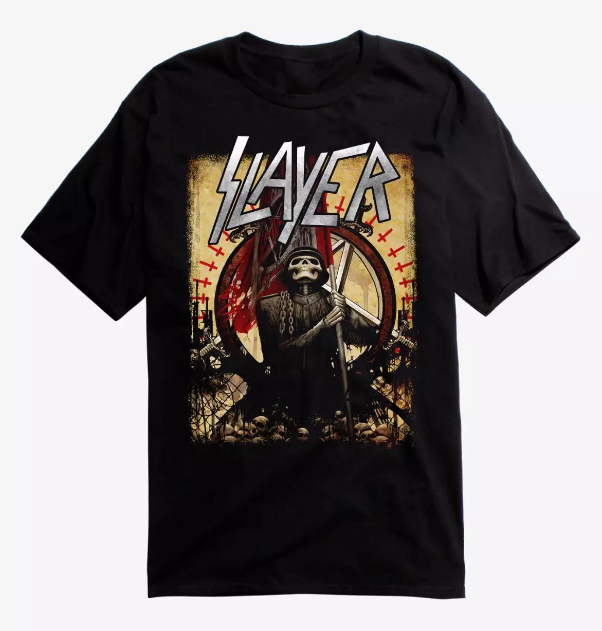 Slayer SKELETON SOLDIER T-Shirt Heavy Metal Band NEW Licensed & Official M
