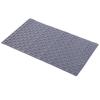 15.7x27.6in Non Slip Bath Mat TPE Soft On Feet Bathroom Shower Mat with Suction Cups Drainage Holes Gray