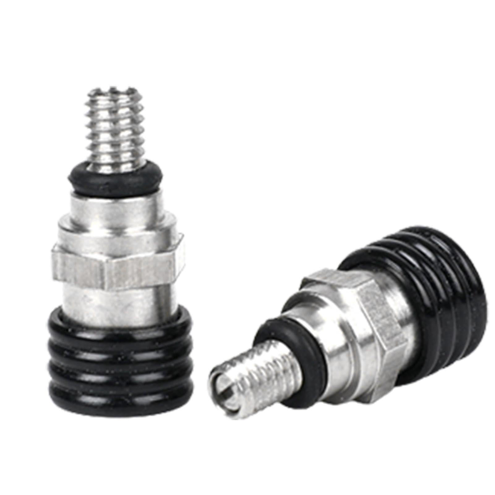 

Болт для прокачки вилки | M4X0.7/M5X0.8 Мотоциклетный винт Замена клапана сброса вилки | Лист вилки M4 чёрный