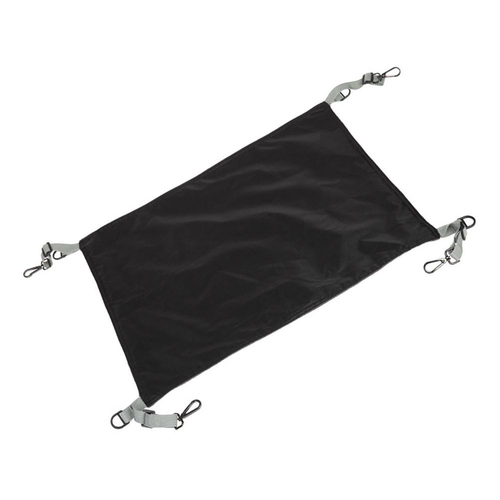 Black Waterproof Cat Hammock Sturdy Space Saving Removable Pet Sleeping Mat Eco Friendly Cat Lounger for Cats and Kittens