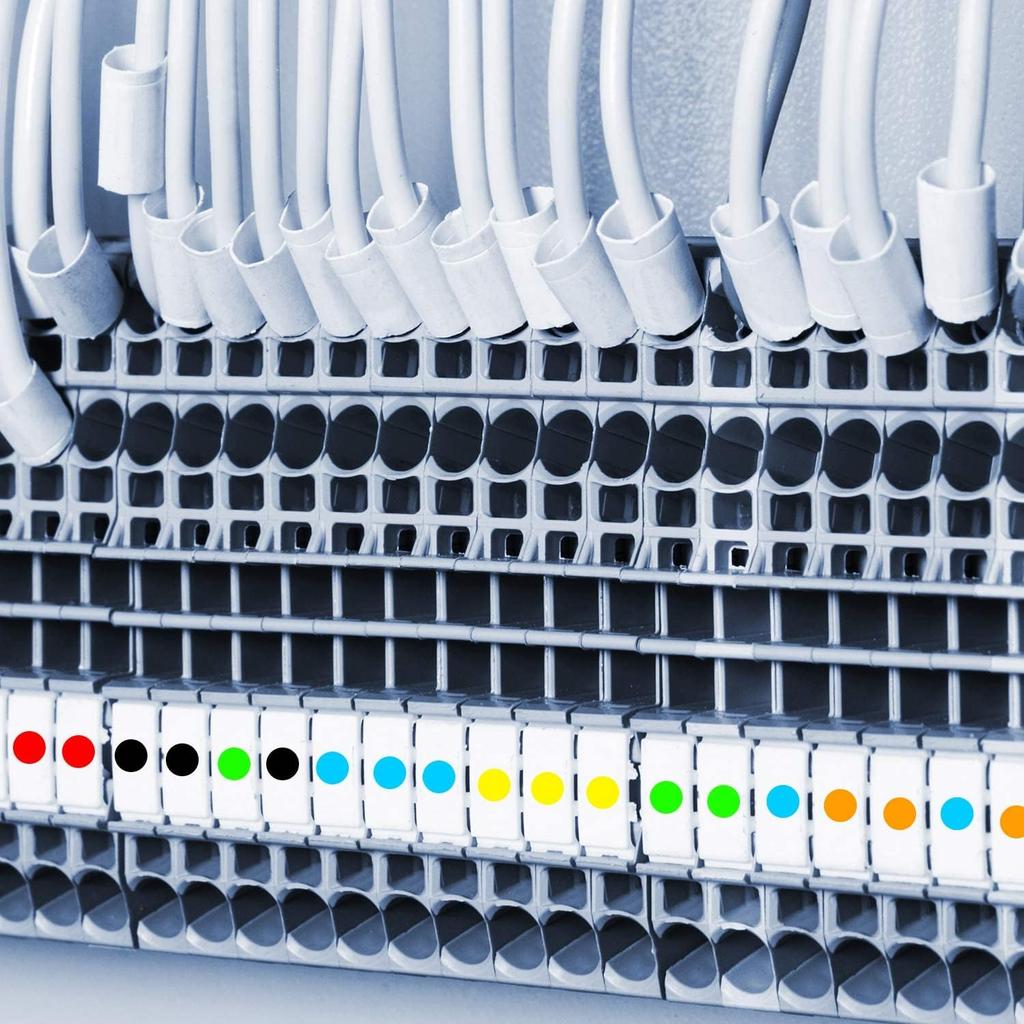 0.5 Inch 14 Colors Color Coding Labels Circle Dot Stickers,Can be Used in Offices, Student Classrooms and Other Scenes.