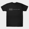 Herren Schwarzes Print-T-Shirt Nine Inch Nails No-Cut Transferpapier Print Baumwoll-T-Shirt