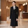 Women's New Chinese Style Professional Wool Overcoat