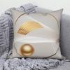 Can Be  for Living Room Nordic Pillowcase Decorative  Luxury Golden Feather Geometric Sofa Cushion Cover