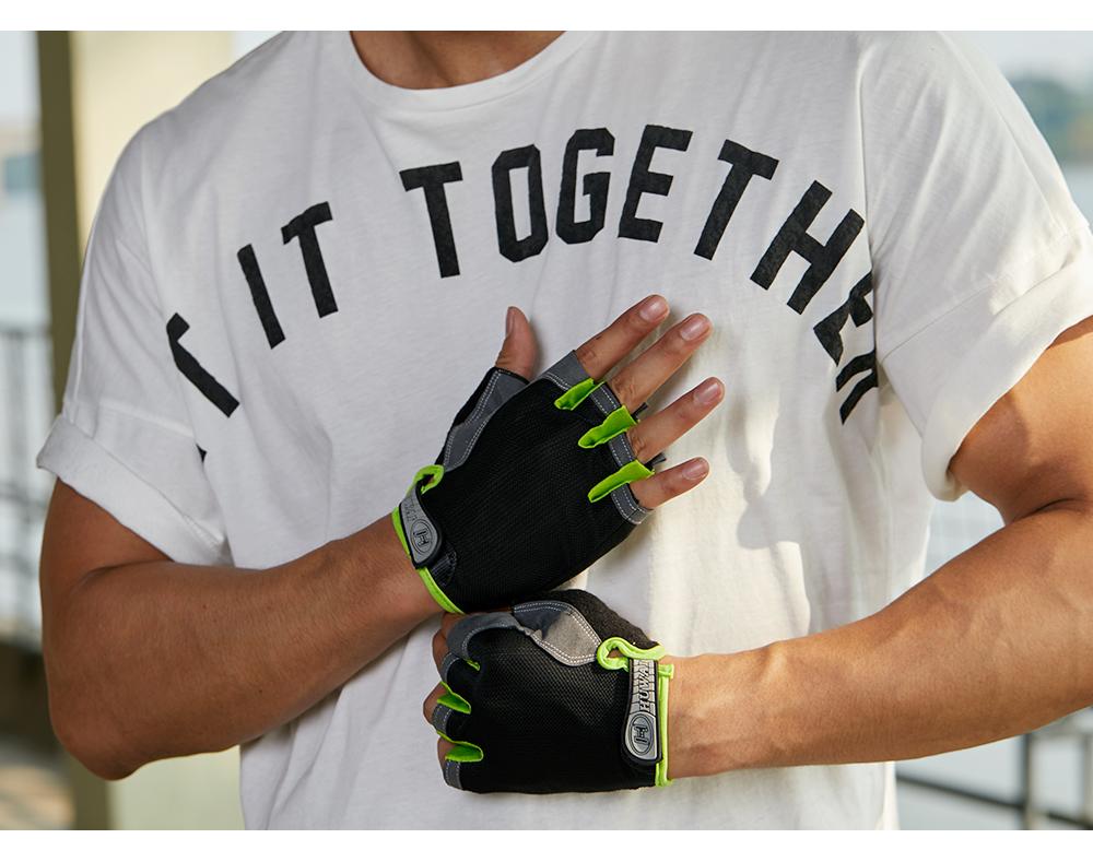 Custom Man Bike Riding Bodybuilding Gym Ladies Fitness Gloves for Women